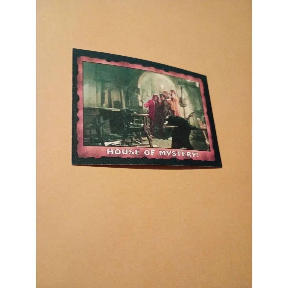Vintage 1985 Warner Bros Topps Gum Goonies Trading Card #19 House of Mystery!